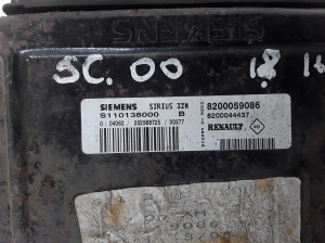 RENAULT Scenic (1996–2003) Motorsteuergerät 8200059286 - 3