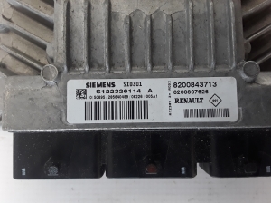 RENAULT Clio III (2005–2012) Motorsteuergerät S122326114 - 4