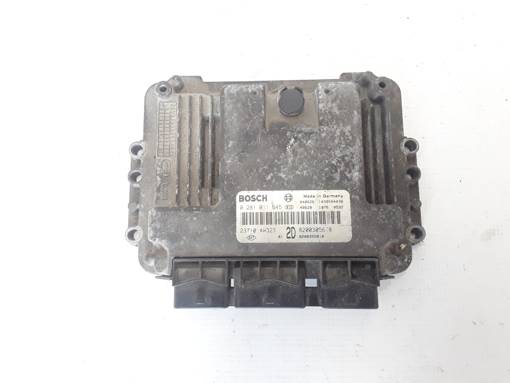 RENAULT Scenic 2 generation (2003-2010) Engine Control Unit ECU 0281011645 22372163