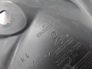 RENAULT Clio IV (2012–2019) Hinterer Teil der vorderen Radhausschale 638430833R - 3