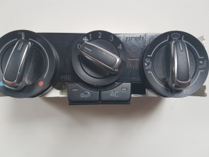 Volkswagen Polo V (2009–2017) Heater control panel 6R0820045N - 4
