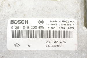 RENAULT Clio IV (2012–2019) Motorsteuergerät 237102747R - 2