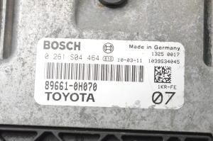 TOYOTA Aygo B 10 (2005–2014) Motorsteuergerät 896610H070 - 2