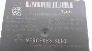 Mercedes Benz CL-Class C216 (2006–2014) Control unit A2215408845 - 3