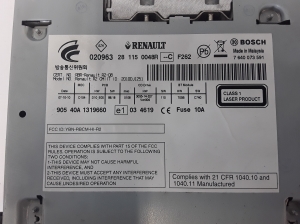 RENAULT Latitude (2010–2017) Magnetola 281150048R - 5