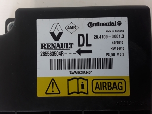 RENAULT Latitude (2010–2017) Airbagsteuergerät 285583504R - 3