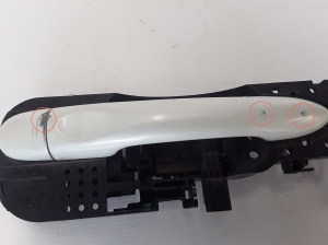 RENAULT Latitude (2010–2017) poignee exterieure porte avant gauche ensemble - 2