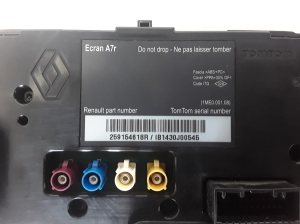 RENAULT Latitude (2010–2017) Ekraan 259154618R - 3