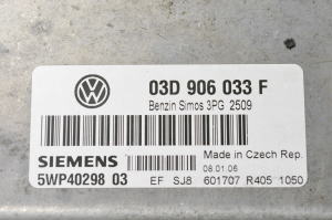 Volkswagen Polo IV (2001–2009) Motorsteuergerät 03D906033F - 3