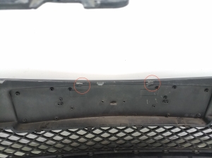 Mercedes Benz A-Class 176 (2012–2018) Front bumper A1768850025 - 3