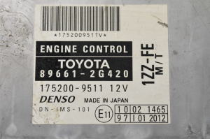 TOYOTA Celica (1999–2006) Engine control unit 896612G420 - 3