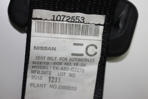 Infiniti M35/45 Y51 (2011–2026) Tagumine turvavöö TKAB0G2276 - 3