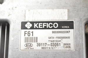 Kia Picanto (2011–2017) Motorsteuergerät 3911703061 - 3