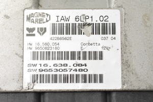 Peugeot 307 I (2000–2009) Engine control unit 9653057480 - 3