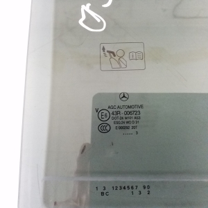 Mercedes Benz B-Class 246 (2011–2017) Rear side door glass A2467350210 - 2