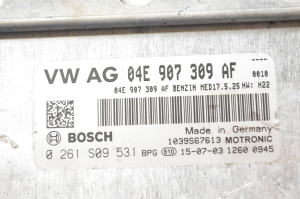 Volkswagen Polo V (2009–2017) Motora vadības bloks 04e907309af - 4
