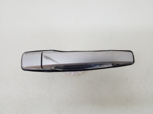 Front door external opening handle and its details - 