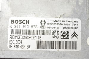 Peugeot 308 (2007–2015) Motorsteuergerät 9664843780 - 4