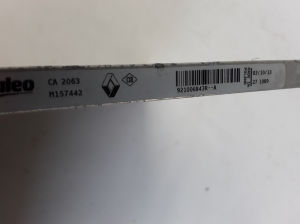 RENAULT Clio IV (2012–2019) A/C condenser 921006843R - 3