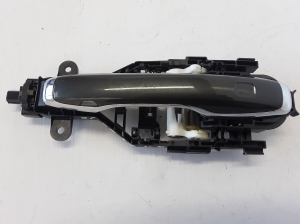 Rear side door exterior handle and its parts