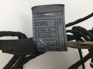 BMW 5 SERIES E60 (2003–2010) Rear parking sensor cable 6928363 - 3