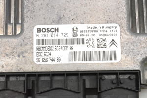 Citroen C4 Picasso (2007–2013) Motorsteuergerät 9665674480 - 4
