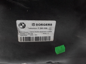 BMW 3 SERIES F30 (2011–2018) Priekšējais apakšspārns 7260699 - 4