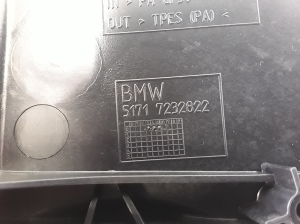 BMW 3 SERIES F30 (2011–2018) Esiklaasi puhastite ilupaneeli muu osa 7232822 - 2