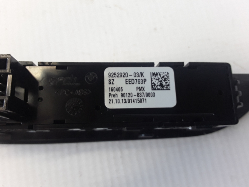 BMW 3 Series F30/F31 (2011-2020) ESP switch 9252920 22374695