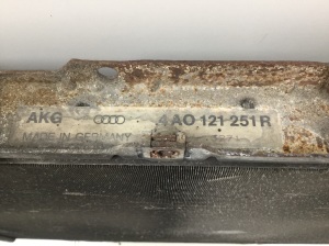 AUDI 100 C4 (1990–1994) Jahutusradiaator 4A0121251R - 2
