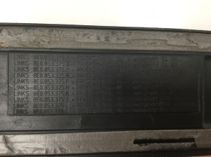 AUDI A4 B7 (2004–2008) Inner sill trim 8E0853375H - 3