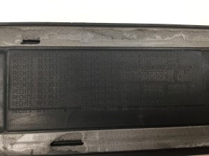 AUDI A4 B7 (2004–2008) Inner sill trim 8E0853376H - 3