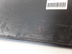 RENAULT Captur (2013–2019) Zierleisten der hinteren Seitentüren 828766228R - 3
