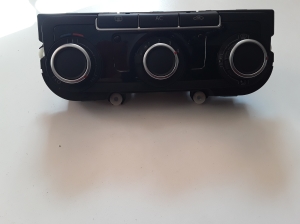 Heater control panel