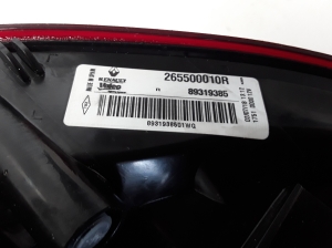 RENAULT Megane III (2008–2016) Eckleuchte hinten 265500010R - 5