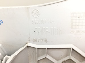 Volkswagen Golf VII (2012–2026) Tagumise toe sisekujundus 5G9867245 - 2