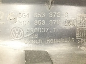 Volkswagen Golf VII (2012–2026) Inner sill trim 5G4853372C - 5