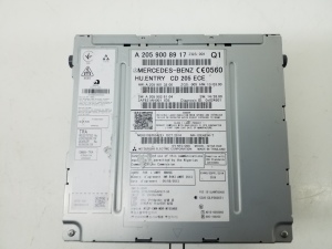 Mercedes Benz C-Class 205 (2014–2021) Audio, Video, Navigation A2059008917 - 3