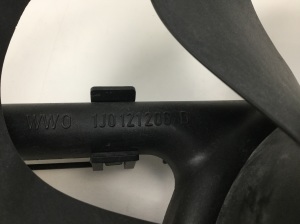 Volkswagen Bora (1998–2005) Cooling fan and its parts 1J0121206D - 4