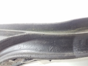 TOYOTA Hilux (2005–2015) Priekšējo durvju blīvējuma gumija 678610K011 - 2