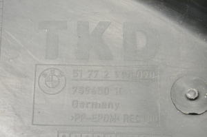 BMW X1 E84 (2009–2015) Radlaufschale Radhausverkleidung vorne 51772990090 - 3
