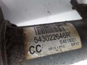 RENAULT Scenic (2009–2015) Eesmine amortisaator 543022646R - 2
