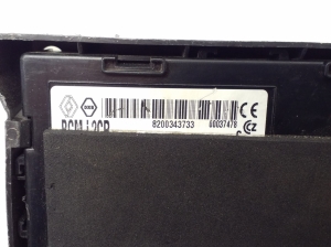 RENAULT Clio III (2005–2012) Drošinātāju kaste salonā 8200343733 - 4