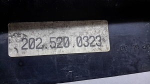 Mercedes Benz C-Class 202 (1993–2001) Unterbodenschutz vorne A2025200323 - 3