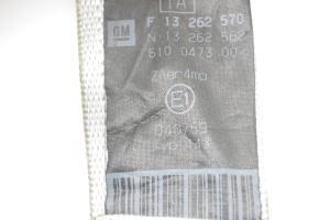 Opel Corsa D (2006–2014) Sicherheitsgurt vorne 607707500C - 3