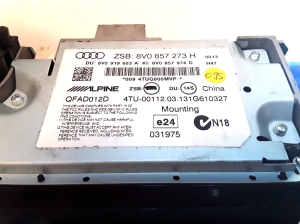 AUDI A3 8V (2012–2020) Bildschirm 8V0857273H - 3