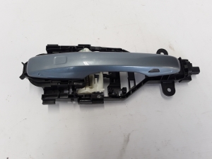 Front door external opening handle and its details