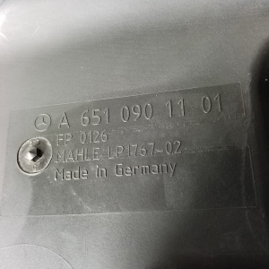 Mercedes Benz C-Class 204 (2007–2014) Luftfiltergehäuse A6510901101 - 2