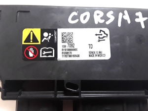 Opel Corsa E (2014–2018) Airbag module 13597092 - 3