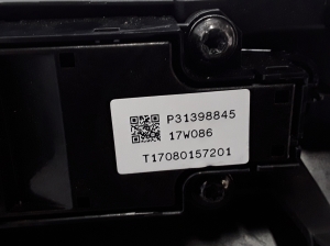 VOLVO V90 (2016–2026) Heater control panel 31398845 - 3